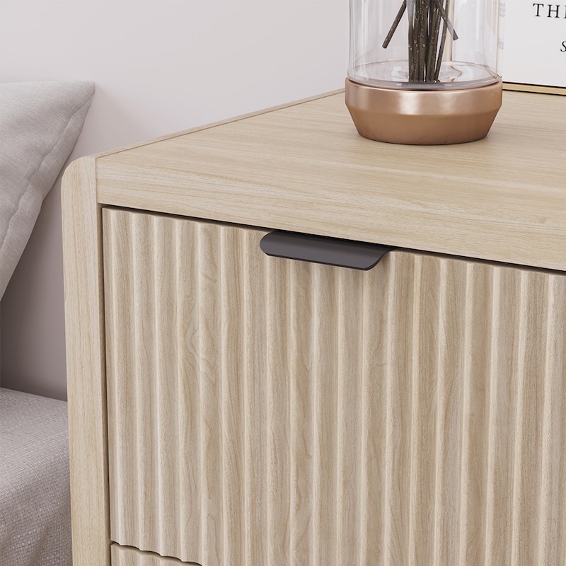 組立て家具に見えない角に丸みをつけた上質なデザイン