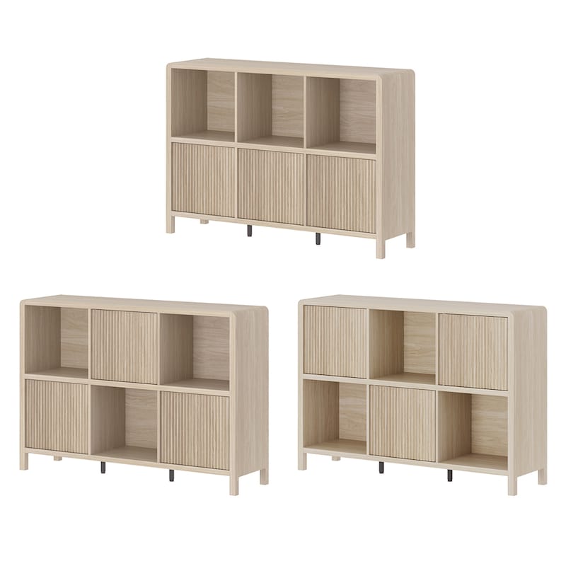 サイドボードの扉は入れ替え可能（扉の開閉は右から左のみ）