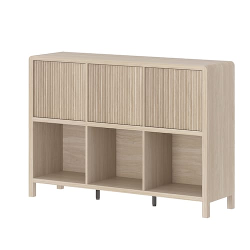 角に丸みを持たせたリビング家具シリーズ ＜統一感のある空間づくりができる＞