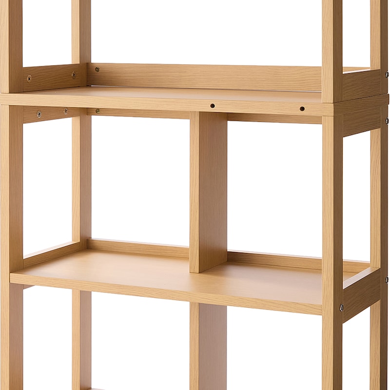 棚は全段A4ファイルが収納できる高さ/サイドラック