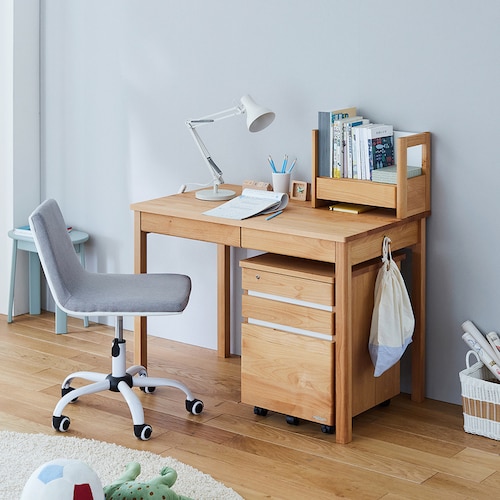 アルダー材の学習机シリーズ【ネージュ2】