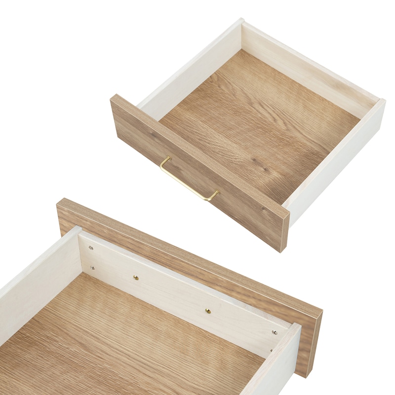 しっかり強度を持たせた箱組の引出し