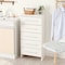 薄型サニタリーラック・チェスト 【完成品でお届け】　
