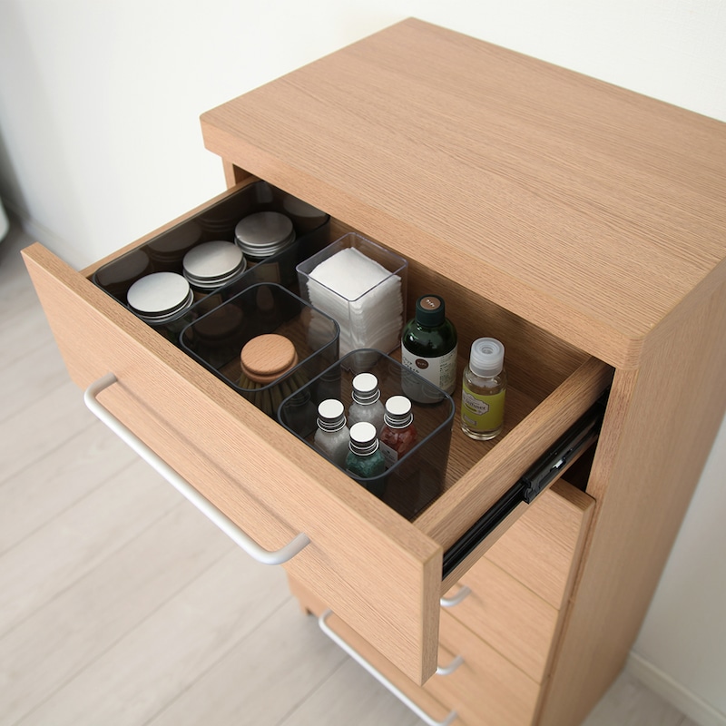 ボトル類もしっかり収納できる収納力