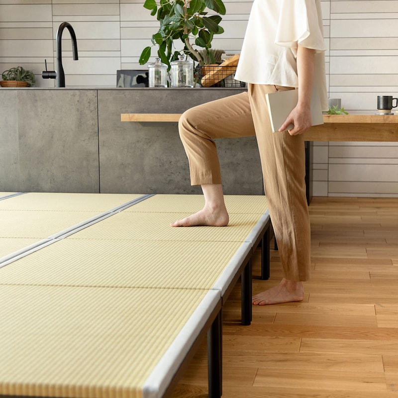 ご購入時に脚の高さを23cm、29cmの2パターンから選ぶことができます。