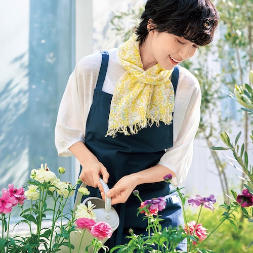 【定期お届け】 「totoganashi」さらさら薄手ガーゼスカーフ ：3回シリーズ