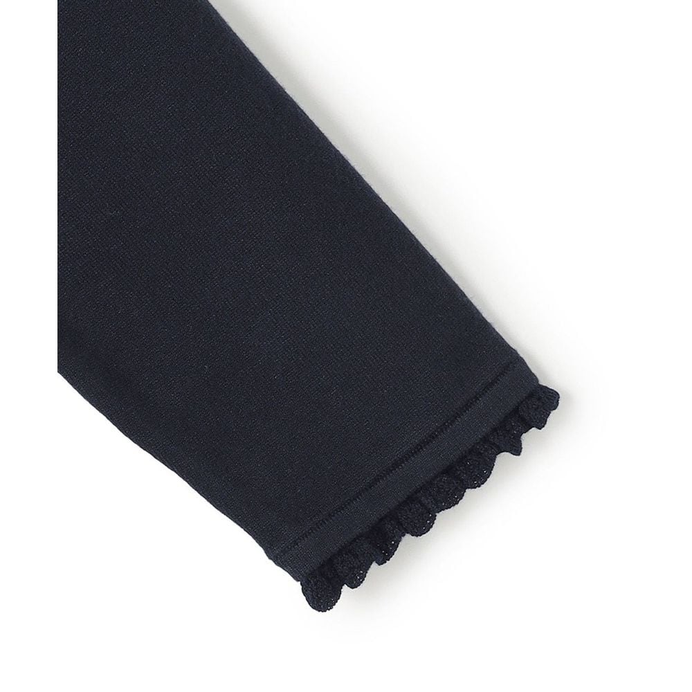 UNFILO／アンフィーロ】フリルトリミング ニットワンピース(オンワード