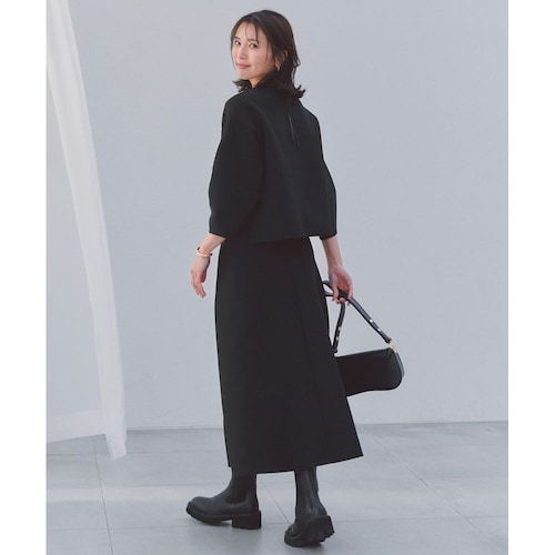 【UNFILO／アンフィーロ】BEAUTY FORM KNIT フレアスカートセット