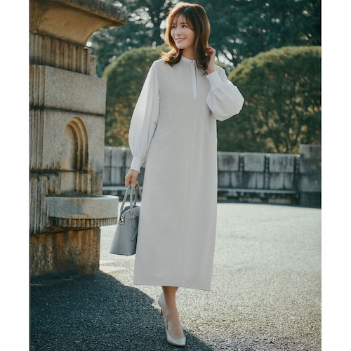 【UNFILO／アンフィーロ】BEAUTY MOVE キーネック ジャンスカ