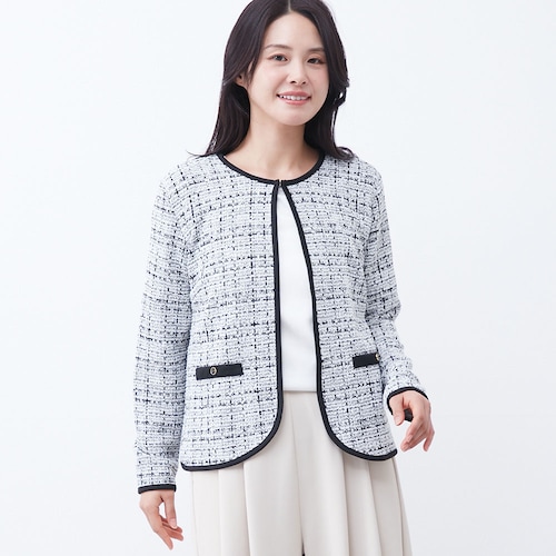 パイピングフラップジャケット