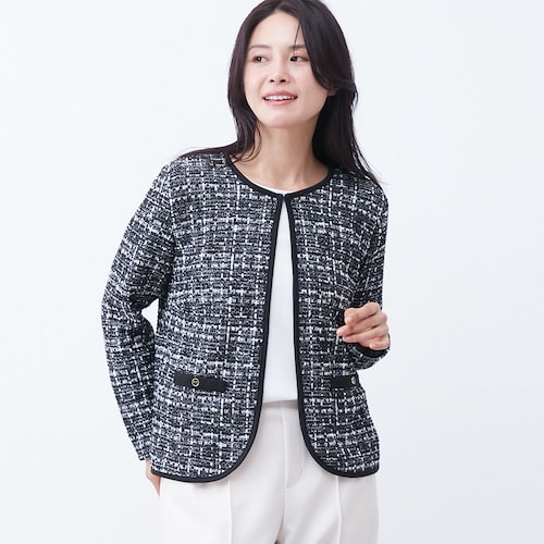 パイピングフラップジャケット