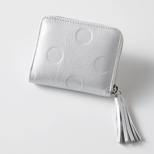 手のひらサイズの本革ジャバラミニ財布