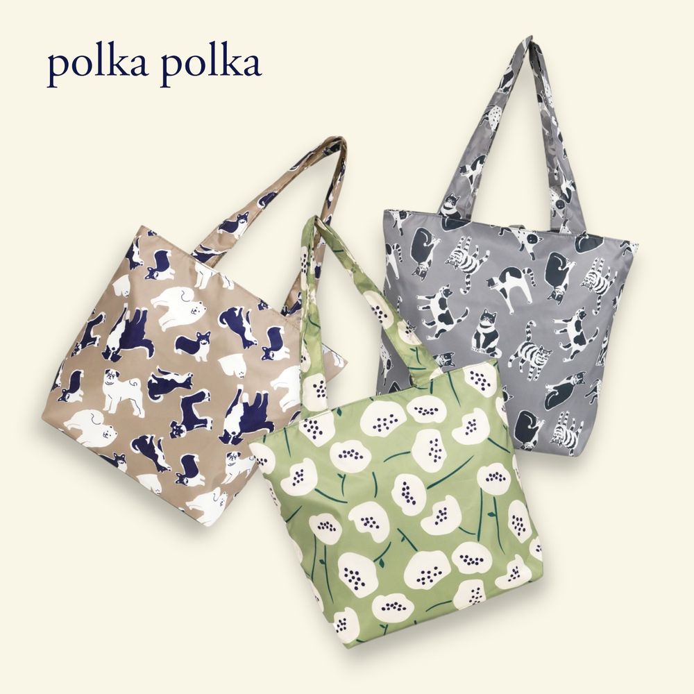 【ポルカポルカ/polkapolka】コンパクトトート【保冷】