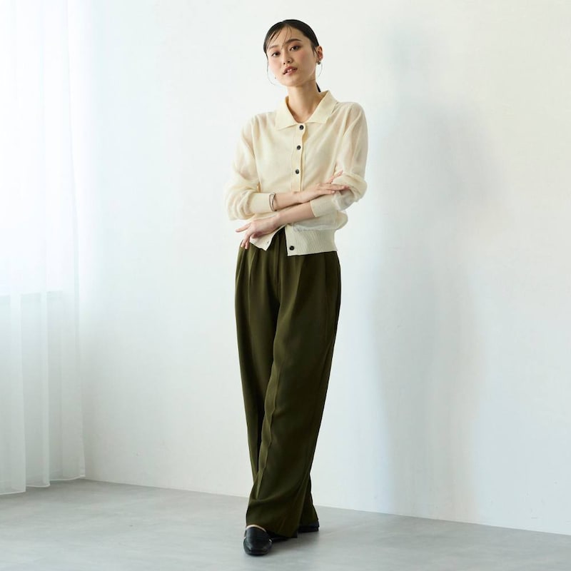 モデル身長168cm／Mサイズ　