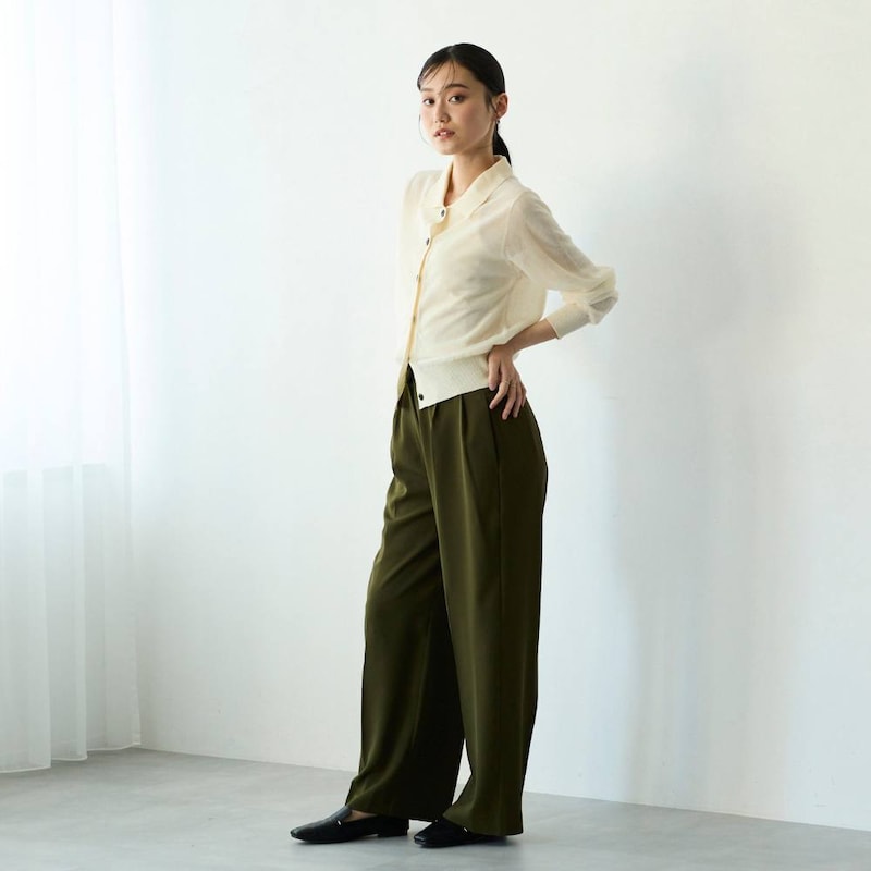 モデル身長168cm／Mサイズ　