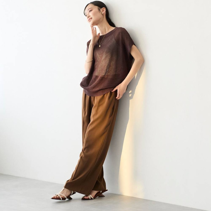 モデル身長168cm／Mサイズ　