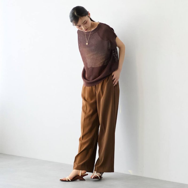 モデル身長168cm／Mサイズ　