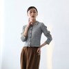 【COMMON+HAUS】クロップド ニットカーディガン