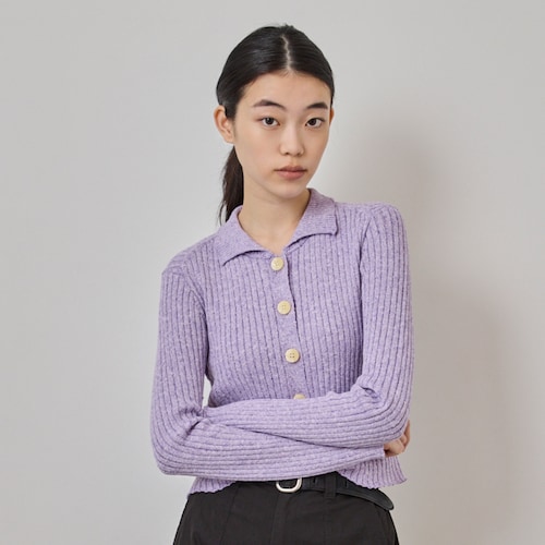 クロップド カーディガン