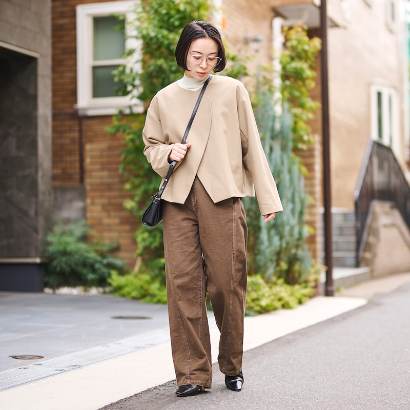 モデル身長157cm／Mサイズ