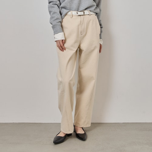【予約商品】 ウォッシュド バレルパンツ