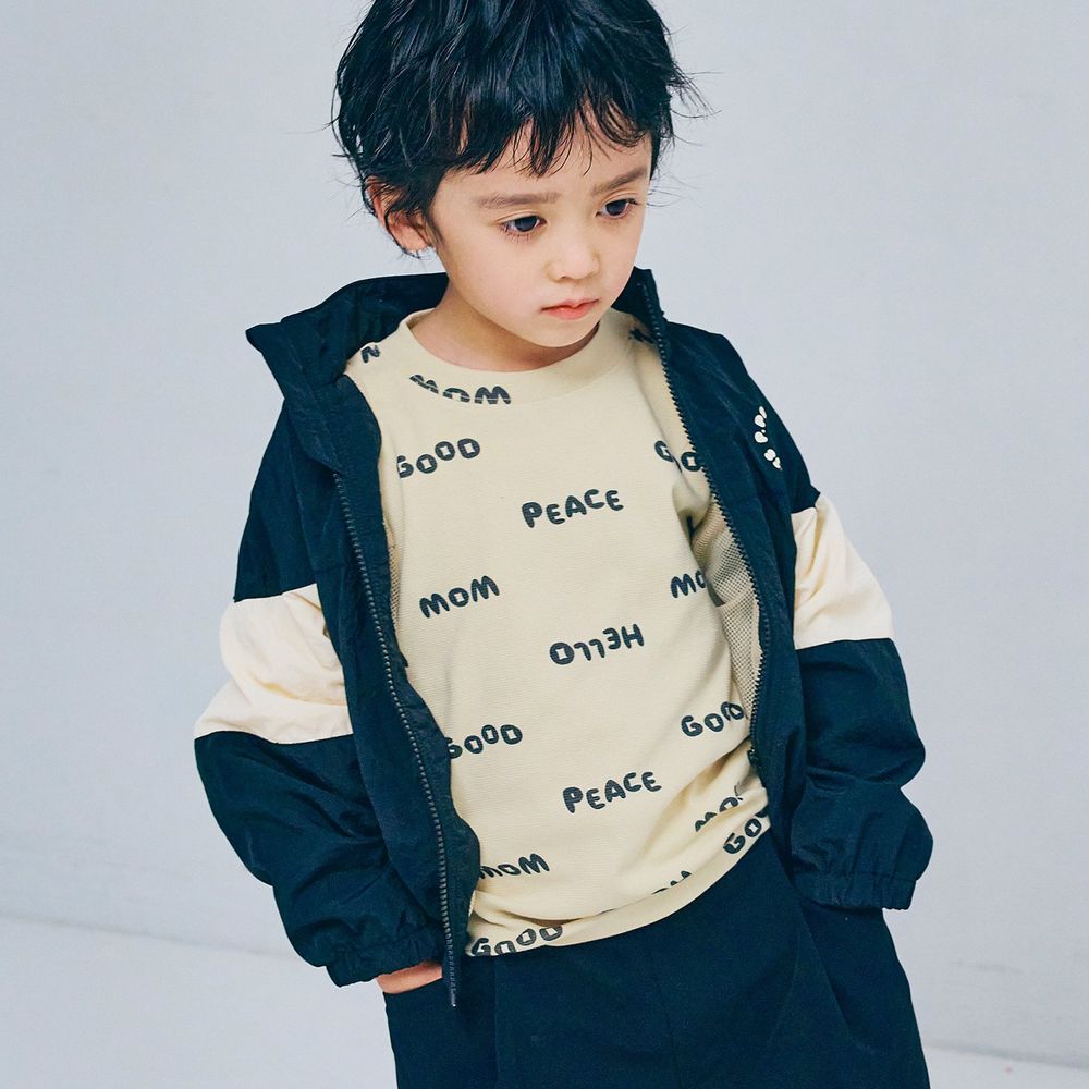 【ベルメゾン】イロチ買いしたい総柄ストレッチ長袖Tシャツ