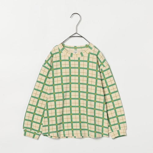 イロチ買いしたい総柄ストレッチ長袖Tシャツ