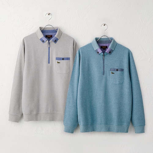 ＜ＤＥＣＯＹ＞ドンキ襟ハーフジッププルオーバー