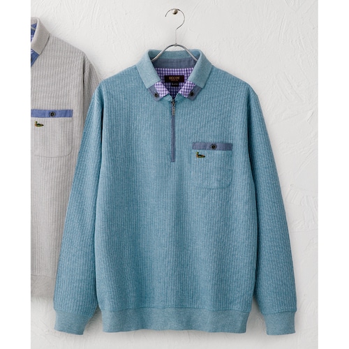 ＜ＤＥＣＯＹ＞ドンキ襟ハーフジッププルオーバー