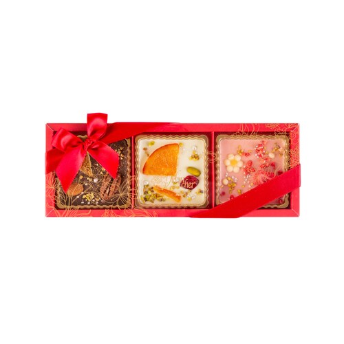 【バレンタイン】 モンシェール フルール・カロー アソート 3枚入