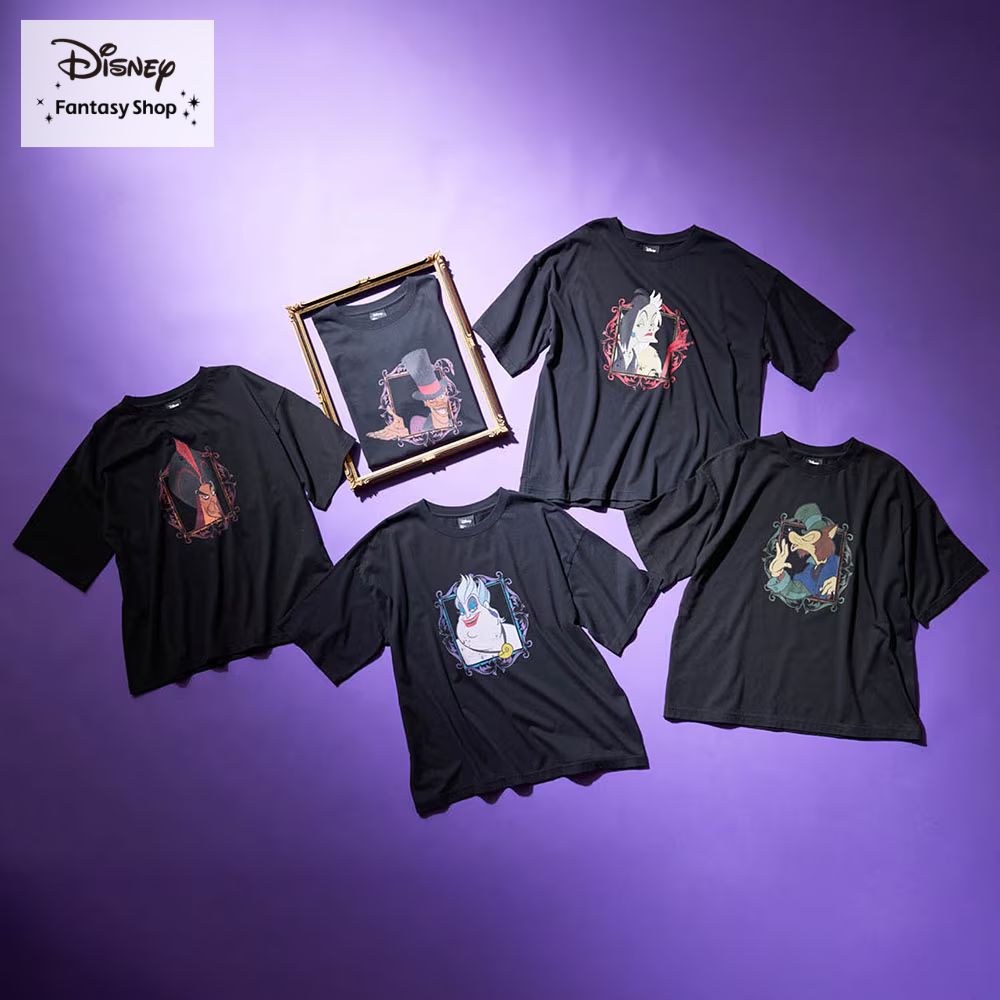ユニセックスディズニーヴィランズバディTシャツ(選べるキャラクター)(ディズニー/Disney)