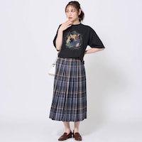 モデル身長168cm／Ｓ～Ｍ着用　ファウルフェロー着用