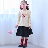 モデル身長109cm・110　ミニーマウス着用