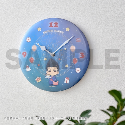 【予約商品】【ステッカープレゼント対象】 『ブルーロック』缶バッジ時計（馬狼 照英）