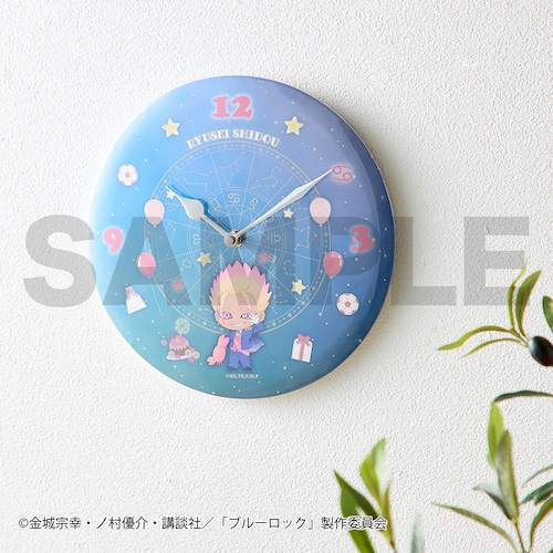 【予約商品】【ステッカープレゼント対象】 『ブルーロック』缶バッジ時計（士道 龍聖）