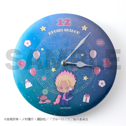 【予約商品】【ステッカープレゼント対象】 『ブルーロック』缶バッジ時計（士道 龍聖）