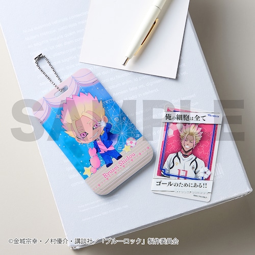 【予約商品】【ステッカープレゼント対象】 『ブルーロック』トレーディングカード＆ケース（士道 龍聖）