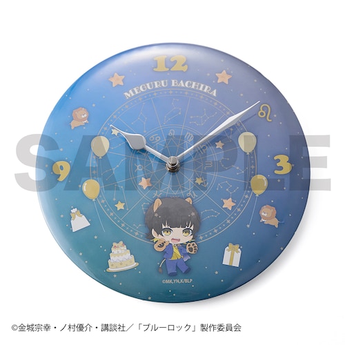 【予約商品】【ステッカープレゼント対象】 『ブルーロック』缶バッジ時計（蜂楽 廻）