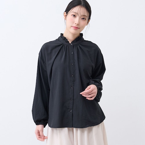 襟取り外し可能4WAYブラウス