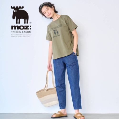 刺しゅうテーパードパンツ