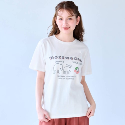 サクランボエルクレギュラーTシャツ