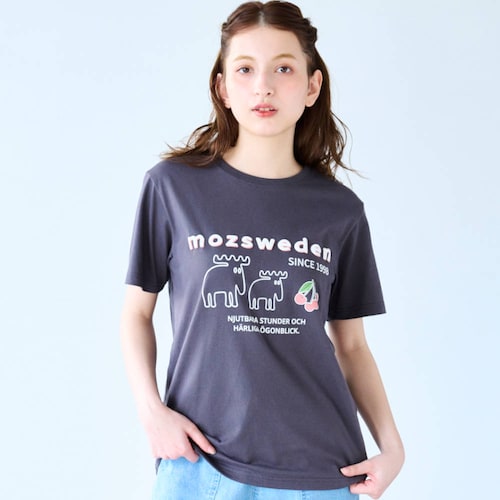 サクランボエルクレギュラーTシャツ