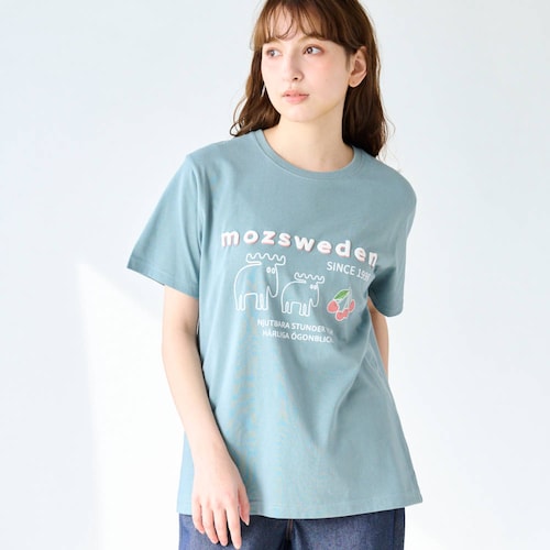 サクランボエルクレギュラーTシャツ