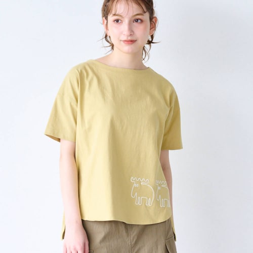 綿素材の接触冷感Tシャツ