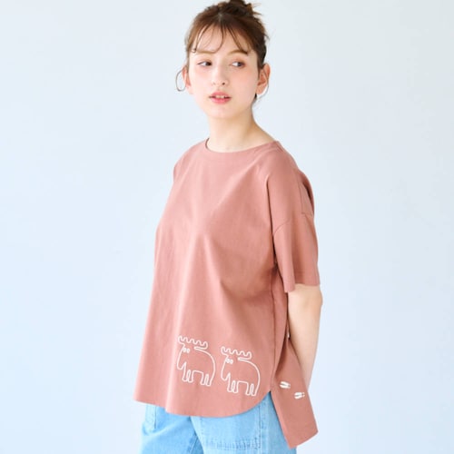 綿素材の接触冷感Tシャツ
