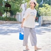 【モズ/moz】タックバルーンパンツ
