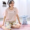 【モズ/moz】総柄ハーフパンツ