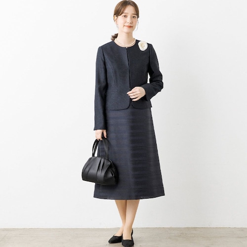 洗えるワンピース＆ジャケット 2点セット
