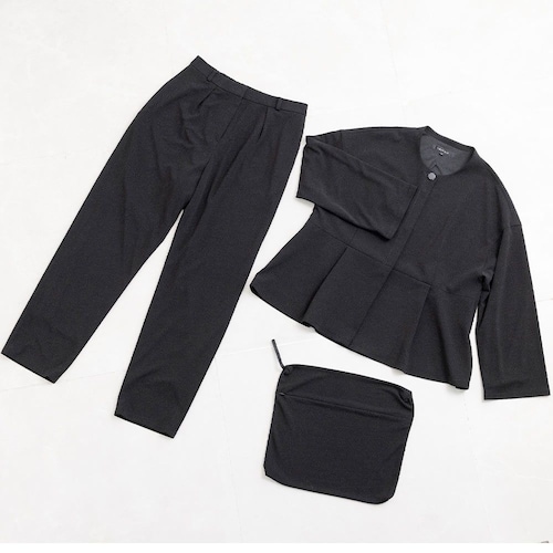 たためて洗えるフォーマル 選べるパンツ2点セット【喪服・礼服】