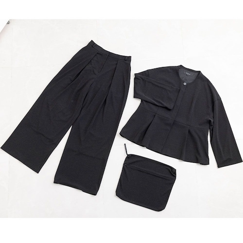 たためて洗えるフォーマル 選べるパンツ2点セット【喪服・礼服】